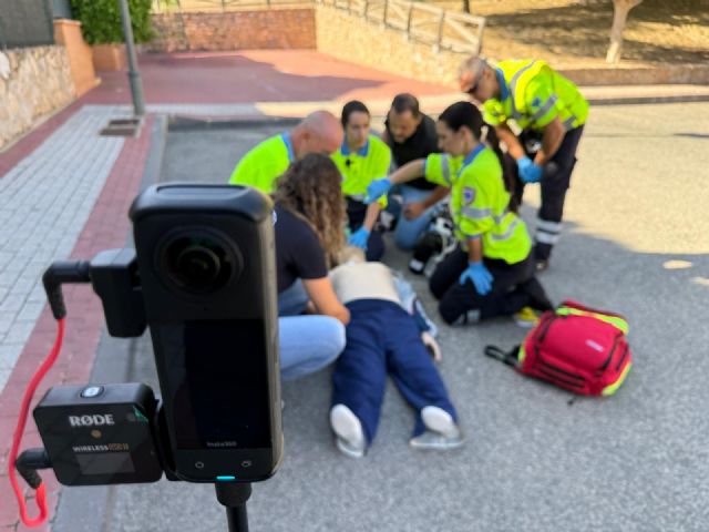 La UCAM y el 061 de la Región de Murcia usan la realidad virtual para mejorar la respuesta ante paradas cardíacas