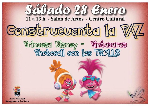La Junta Municipal de Sangonera la Seca realiza actividades en torno a la lectura por el día de la No Violencia y la Paz