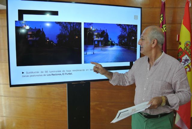 Fomento realizará 135 mejoras en iluminación en 52 pedanías