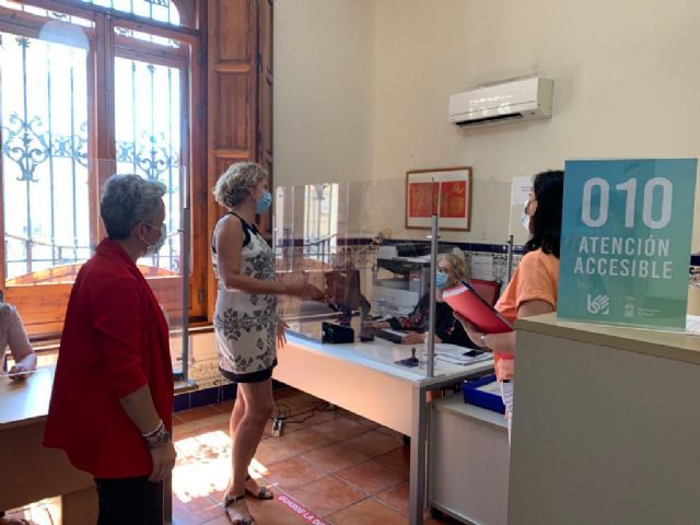 Las oficinas de Atención Ciudadana de Cabezo de Torres y Beniaján abren mañana bajo cita previa