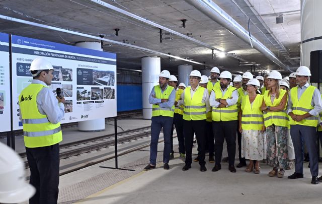 La estación del Carmen representa la importancia del trabajo conjunto de las administraciones para mejorar las oportunidades y calidad de vida de los murcianos