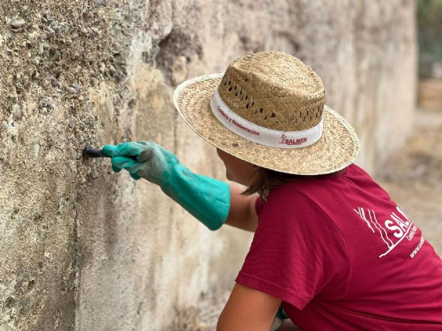Murcia devuelve el esplendor a la Torre del Batán con una cuidada limpieza y puesta en valor