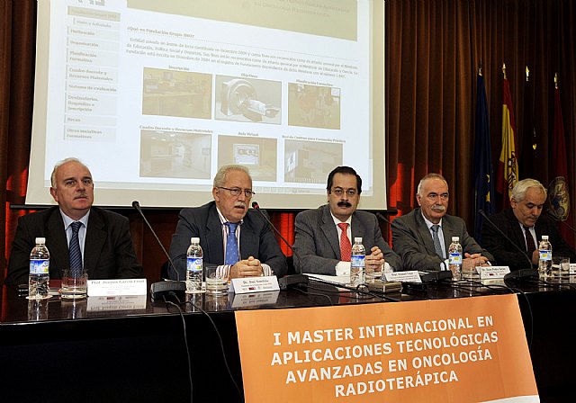 Joaquín García Estañ, José Samblás, Manuel Vidal, Juan Pedro Serna y Hugo Marsiglia.