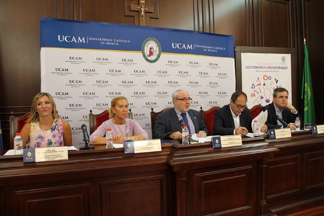 La UCAM cofinanciará la contratación de investigadores por empresas de la Región