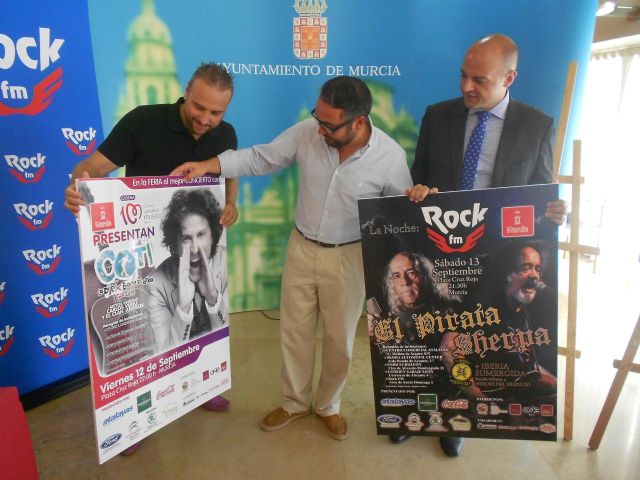 La plaza de la Cruz Roja será el escenario del concierto de Coti y de Rock FM