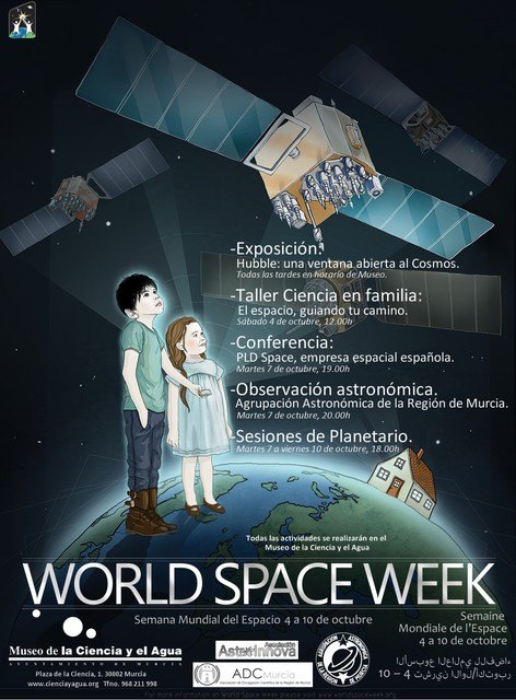 La Semana Mundial del Espacio llega al Museo de la Ciencia y el Agua de Murcia