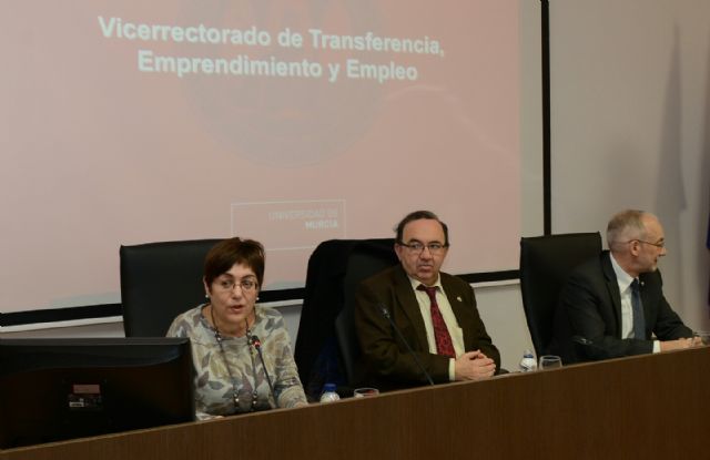 La Universidad de Murcia presenta sus acciones para la transferencia de conocimiento y la creación de empleo