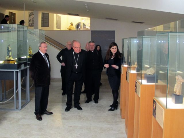 Un cardenal y dos arzobispos de Estados Unidos vienen a Murcia exclusivamente a visitar el Museo Salzillo