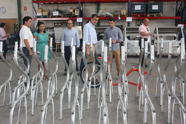 Las bicicletas fabricadas en Murcia recorren las ciudades de España