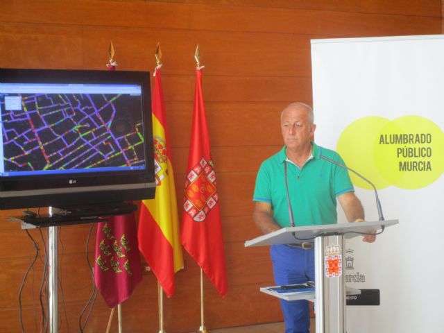 El Ayuntamiento de Murcia elabora el primer mapa lumínico para controlar la iluminación del municipio