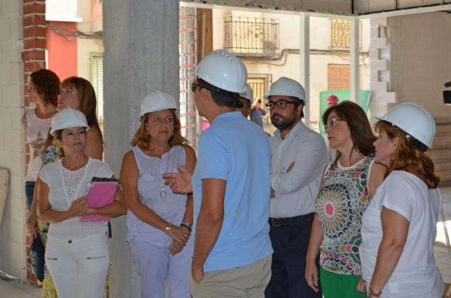 El nuevo colegio de Puebla de Soto estará finalizado en noviembre