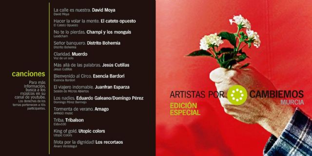 Cambiemos Murcia edita un disco con canciones de artistas murcianos