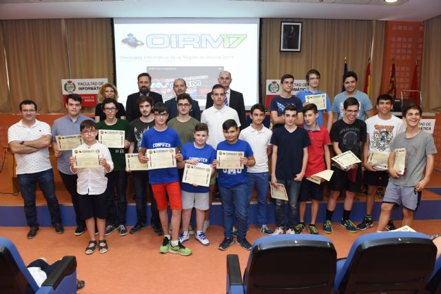 La Universidad de Murcia entregó los premios de la Olimpiada Informática