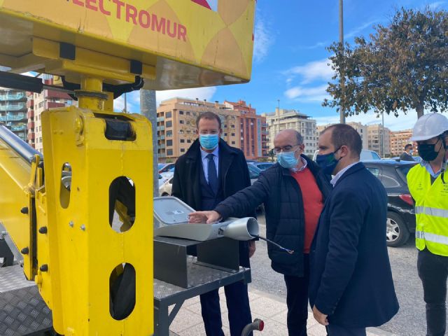 El Ayuntamiento de Murcia renueva el alumbrado público mejorando la seguridad de los vecinos en pedanías