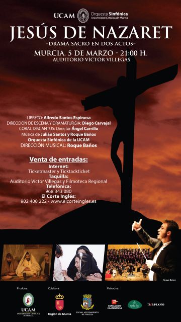 'Jesús de Nazaret': el evento cultural del año llega al Víctor Villegas
