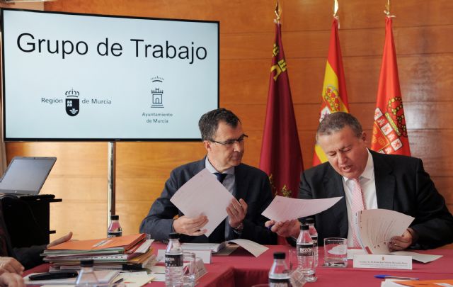 Ayuntamiento y Comunidad avanzan en el desarrollo de proyectos estratégicos para el municipio de Murcia