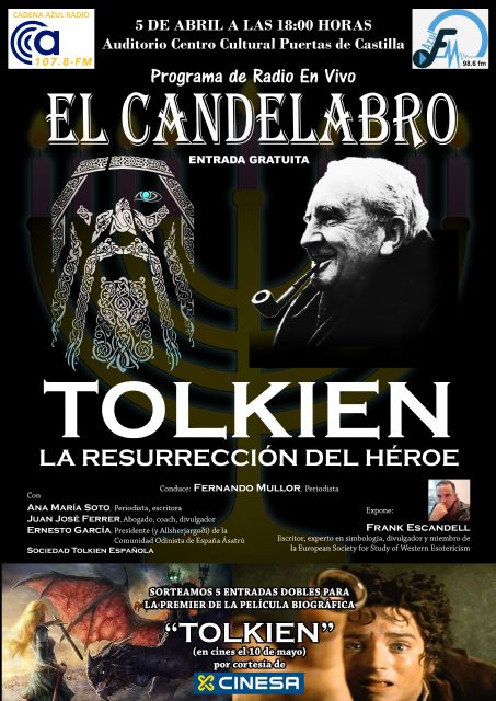 'Tolkien, la resurrección del héroe', viaja a la Tierra Media este próximo viernes 5 de abril