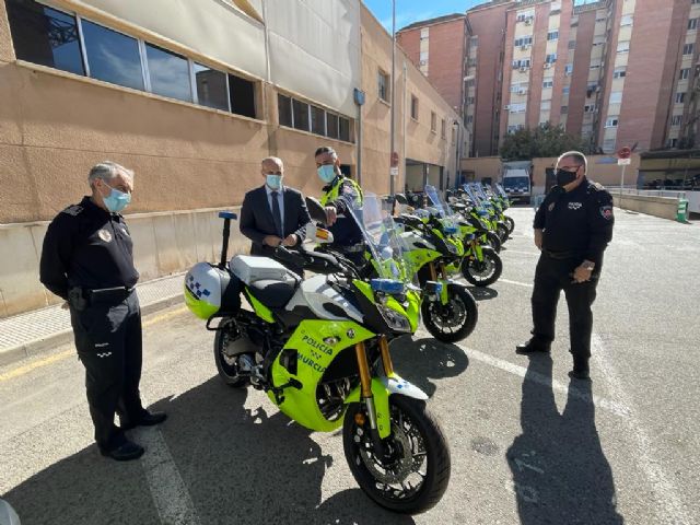 La Policía Local estrena diez nuevas motocicletas