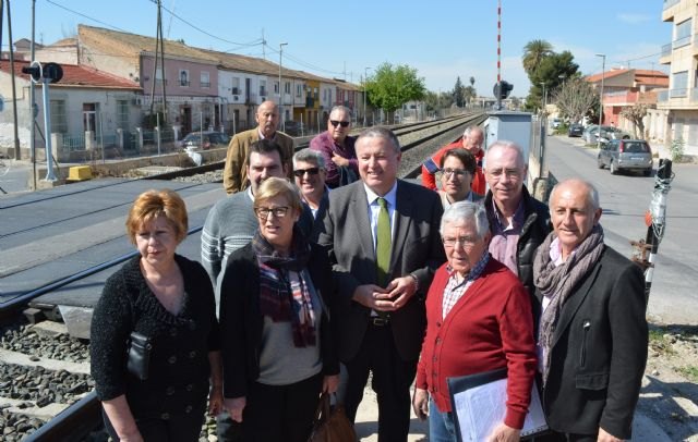 La Comunidad integra a los vecinos en la coordinación de las obras de soterramiento y llegada del AVE a la ciudad de Murcia