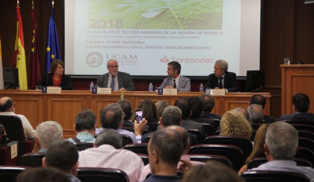 Estudio 'El agua en el sector agrario de la Región de Murcia'