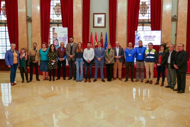 Murcia se suma a la celebración del Día del Voluntariado visibilizando  y agradeciendo su contribución a un mundo mejor