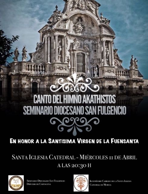 Los seminaristas interpretarán el Himno Akáthistos en honor de la Fuensanta