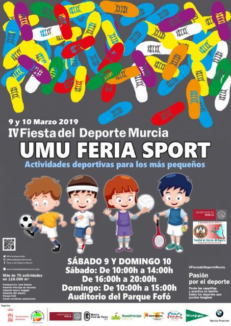 La Universidad de Murcia participa en la IV Fiesta del Deporte que se celebra este fin de semana