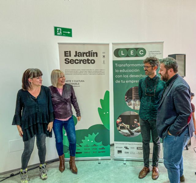 Murcia estrena 'El jardín secreto' un novedoso festival que fusiona el arte y el medio ambiente