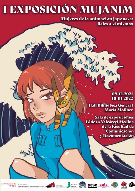 La Universidad de Murcia expone una muestra sobre mujeres en la animación japonesa