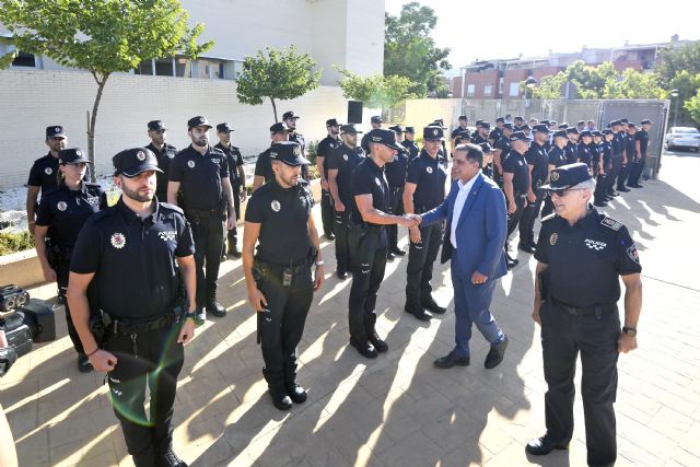 46 agentes de Policía Local incrementan la seguridad en pedanías