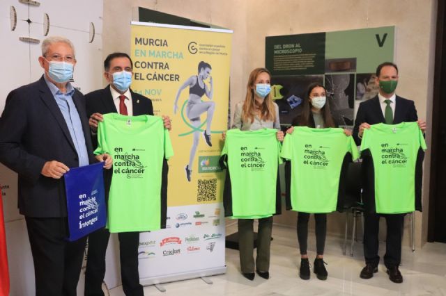 La Marea Verde contra el cáncer volverá a recorrer las calles de Murcia el próximo domingo