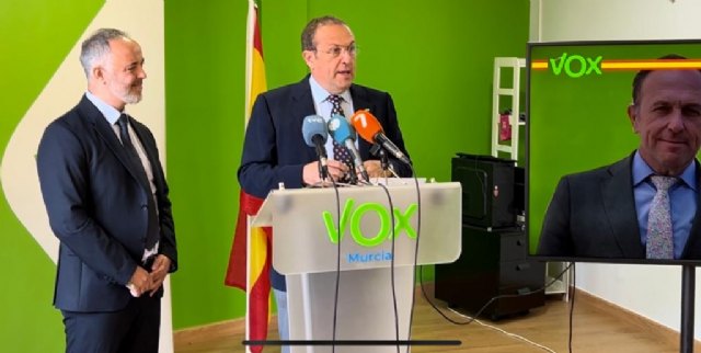 VOX presenta el presupuesto para el Ayuntamiento de Murcia