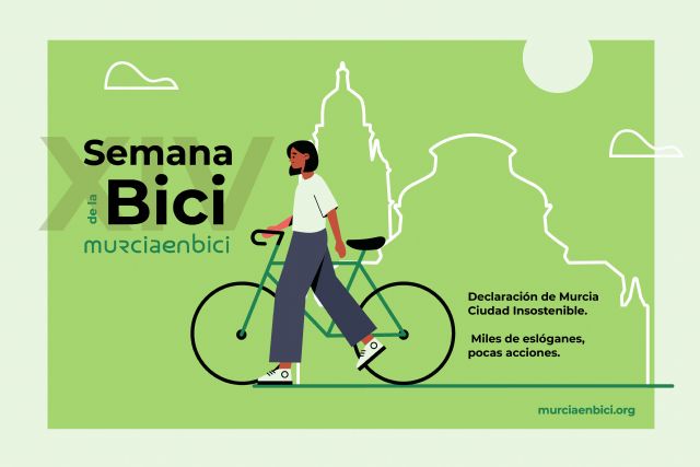 La asociación Murcia en Bici celebra su XIV Semana de la Bici enmarcada dentro de la Semana