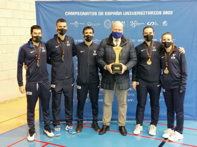 La UCAM conquista seis medallas en el Campeonato de España Universitario de Bádminton