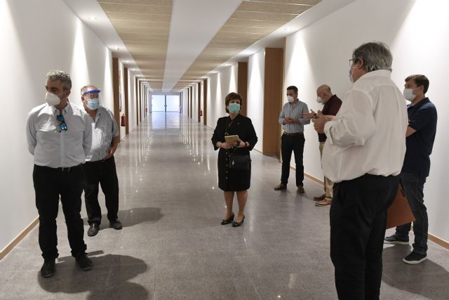 Finaliza la obra del aulario del campus de Ciencias de la Salud de la Universidad de Murcia
