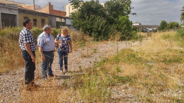 El PSOE denuncia el año perdido por Ballesta en la recuperación del antiguo trazado ferroviario entre Los Dolores y Zeneta