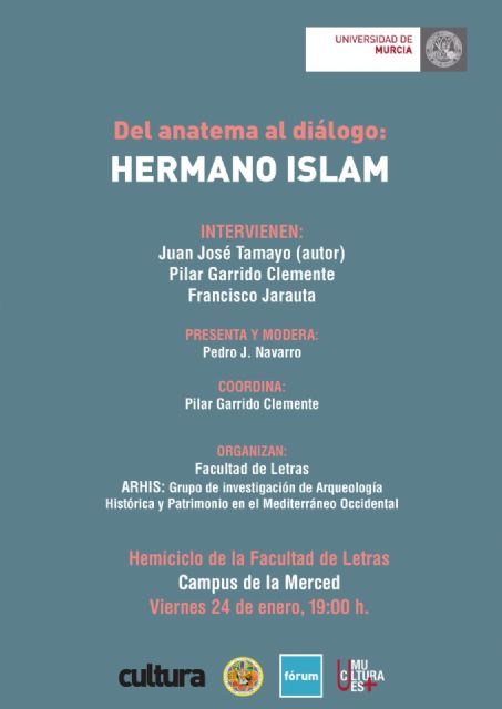 La Universidad de Murcia organiza una mesa redonda sobre el Islam