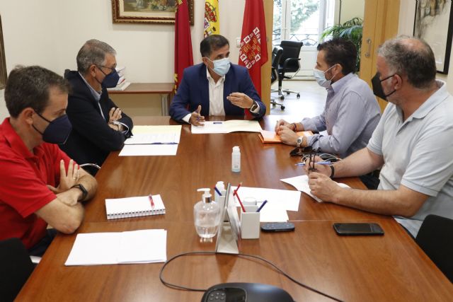 El Presidente de la chs se ha reunido con el alcalde de Murcia