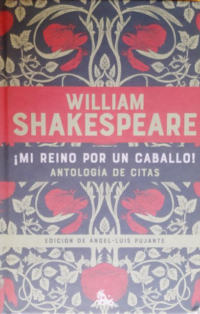 Ángel Luis Pujante, profesor jubilado de la UMU, publica un libro para poder decir aquello de 'Como dice Shakespeare…'