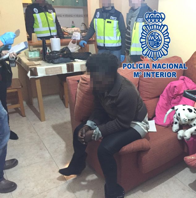 La Policía Nacional rescata a una mujer que acababa de llegar a España para ser explotada sexualmente