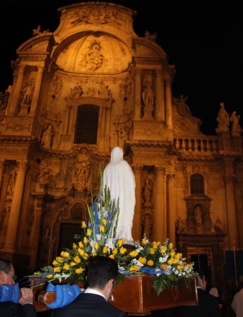 La Virgen de Lourdes visitará Murcia del 28 de enero al 25 de febrero