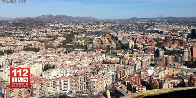 Incendio de cañas declarado en Murcia