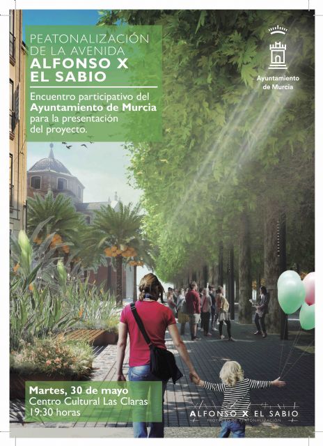 Fomento presenta el próximo martes a vecinos y comerciantes el proyecto para la remodelación de la Avenida Alfonso X