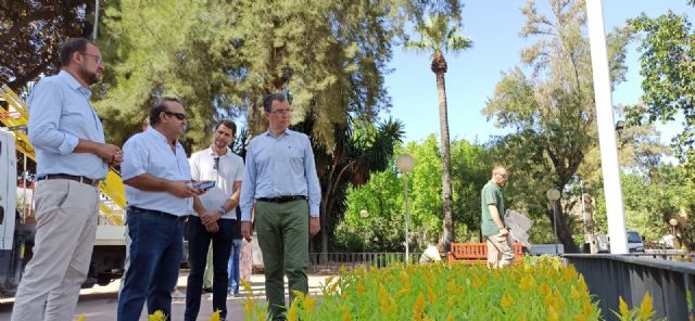 Una plantación de más de 100.000 nuevos ejemplares transformará los jardines de Murcia para la Feria de Septiembre