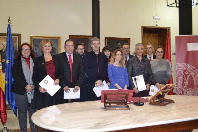 Personal funcionario de la Universidad de Murcia toma hoy posesión de sus plazas.