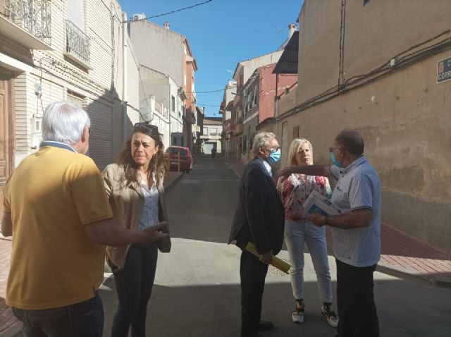 El Ayuntamiento de Murcia repara el hundimiento de la calle Carrera de La Ñora