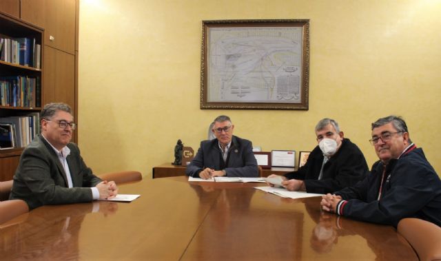 El presidente de la CHS mantiene una reunión de trabajo con el Ayuntamiento de Murcia