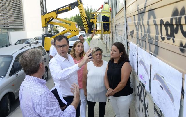 Las 80 plazas del nuevo parking de San Antón estarán a disposición de los murcianos este otoño
